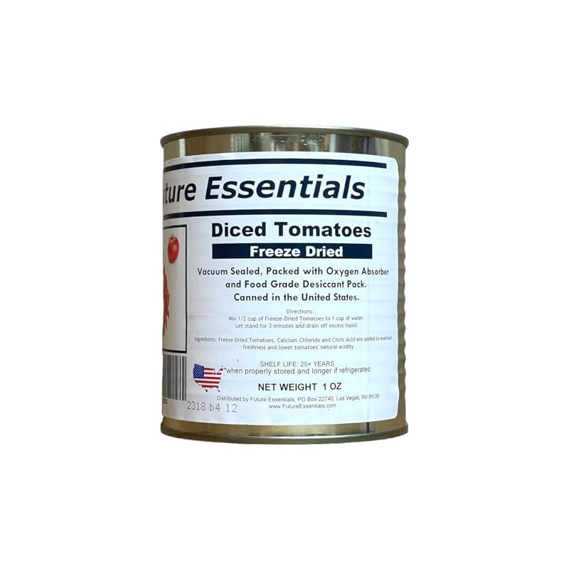 Future Essentials Freeze Dried Diced Tomatoes