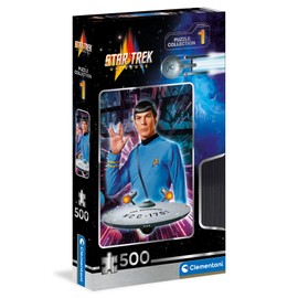 Clementoni - 35140 Puzzle Star Trek, Puzzle 500 Pieces for Adults and Children 14 Years, Skill Game for the Whole Family
