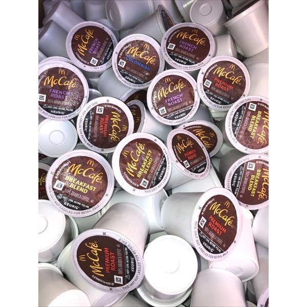 McCafé 96 K Cups Mixed Lot Of Premium, Colombian, French,