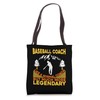 Baseball Coaching Men Trainer Training Baseball Coach Tote Bag