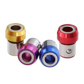 Magnetic Ring Alloy Electric Magnetic Ring Screwdriver Bits Anti-Corrosion Strong Cross Magnetizer Hand Drill Bit Magnetic Ring 3 Pieces Supplied.