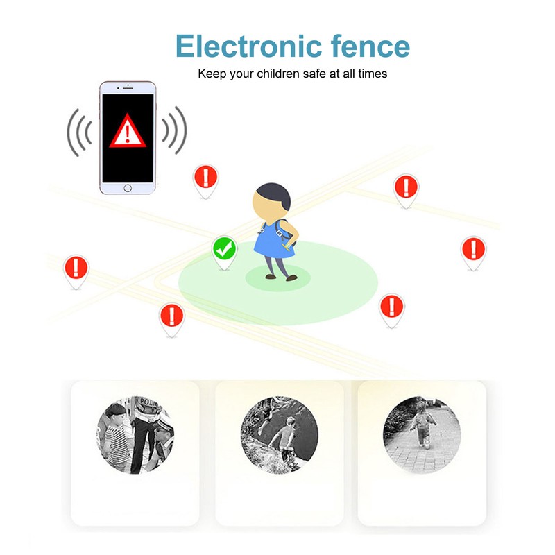 Children Intelligent Voice Watch IP67 Waterproof Tracker Touch Screen Kids