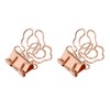 100 Pcs Mini Binder Clips Flower Shape Strong Clamping Force