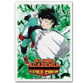 My Hero Academia Collectible Card Game Card Sleeves | 100 Dragon Shield Art Sleeves | Card Game Holder | PVC and Acid-Free | Designed for Use with TCG and LCG Games | Made by JASCO