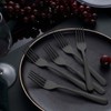 Unokit 24-Piece Stainless Steel Dinner Forks Silverware - 8 Inch