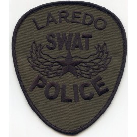 LAREDO TEXAS Special Weapons And Tactics SWAT POLICE PATCH