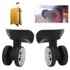 luggage replacement wheels,1Pair Suitcase Wheels Universal Wheel,Mute Connected Wheels, Suitcase