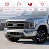 POKIAUTO Front Bumper Grille for 2021+ Ford F150, Front Lower