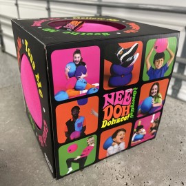 Schylling Dohzee The Groovy Glob NEE DOH Soft Cush Plush Pink Ball NEW