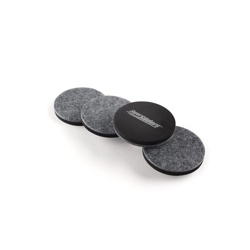 3.5" Reusable Felt Slider (16 PC) Bagged Gray