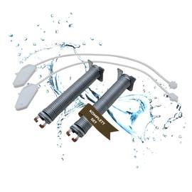 Lichtblau Door Hinge Springs 127 mm x 19 mm + Pulls 315 mm I 12004031 Colour Code Beige I Door Spring Dishwasher I Dishwasher Replacement Parts for Neff Constructa Siemens Balay Bosch