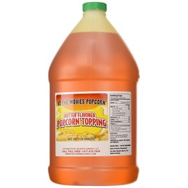 Buttery Flavor Popcorn Topping (Gallon w/Pump)