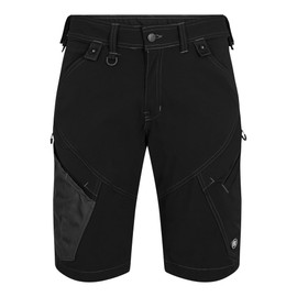 FE Engel Craftsman Work Shorts with 4-Way Stretch, black