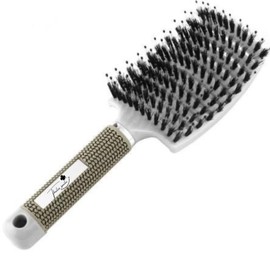 Thalia Smile Hair Brush Comb Styling Comb Scalp Massage Ahoo Hair Quality Improvement Hair Care Scalp Care Anti-Static Paddle Brush Tangle Teaser Hairbrush Women Comb Men's Comb Hair Hair Smooth Comb