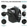 SUIKIHUM Lay Flat Carry on Travel Backpack, 30L Airline Approved,