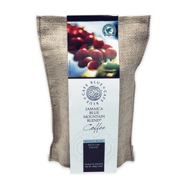 Cafe Blue Jamaica Blue Mountain Blend Coffee Beans - 16oz