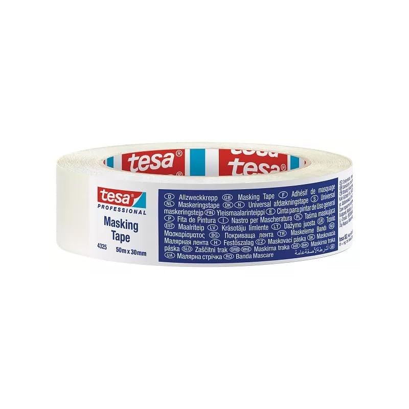 tesa General Purpose Masking Tape (4325): 1 in. x 55