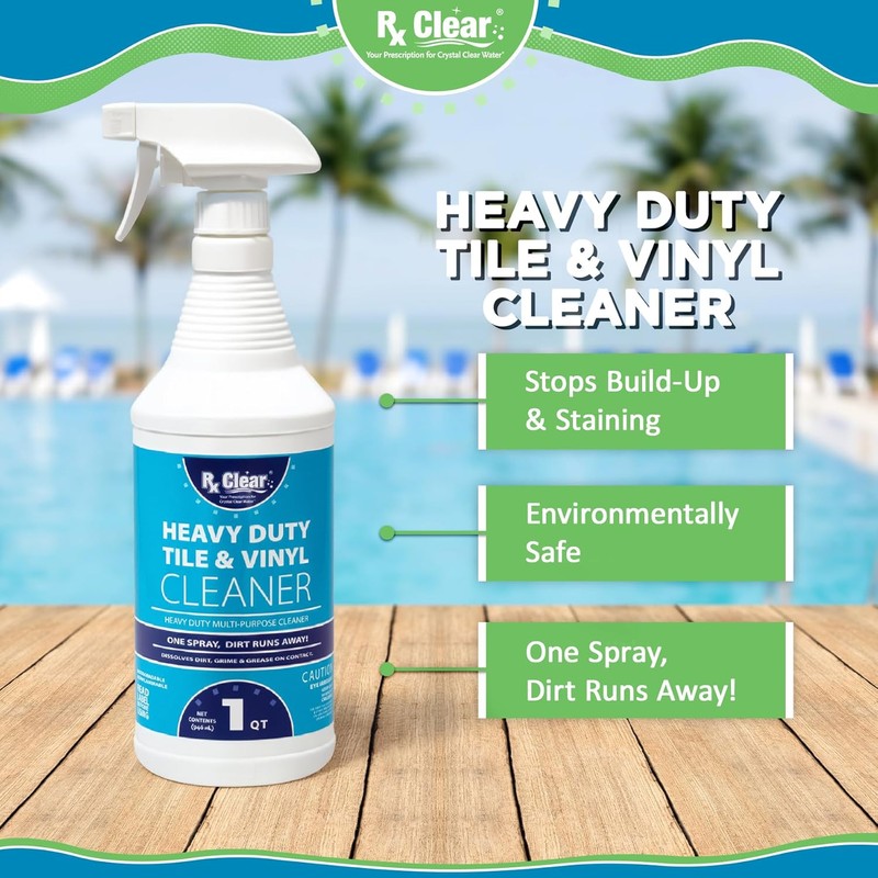 Rx Clear Title Heavy Duty Tile & Vinyl Cleaner |
