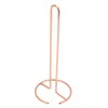 Wrought Iron Tissue Holder Smoother Surfaces Simple 1 Piece Molding