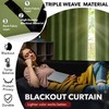 Deconovo Deconovo Super Soft Solid Thermal Insulated Blackout Curtains, 90"