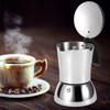 304 Stainless Steel Coffee Maker Mocha Pot Extraction Kettle for