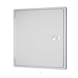15cm x 15cm White Inspection Door Access Door Swivel Handle