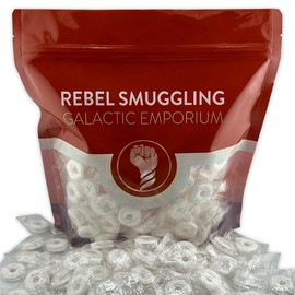Orange Mints Individually Wrapped Candy Rings Bulk 2lb Bag by Rebel Smuggling Galactic Emporium