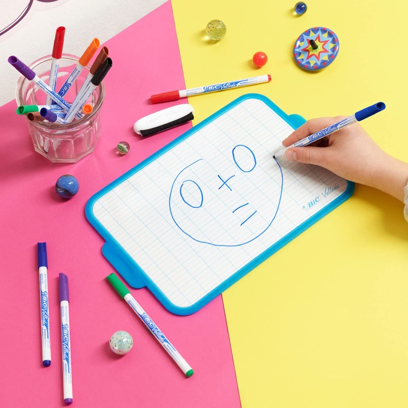 BIC Velleda 1721 Ecolutions, Dry Erase Whiteboard Pens ideal for