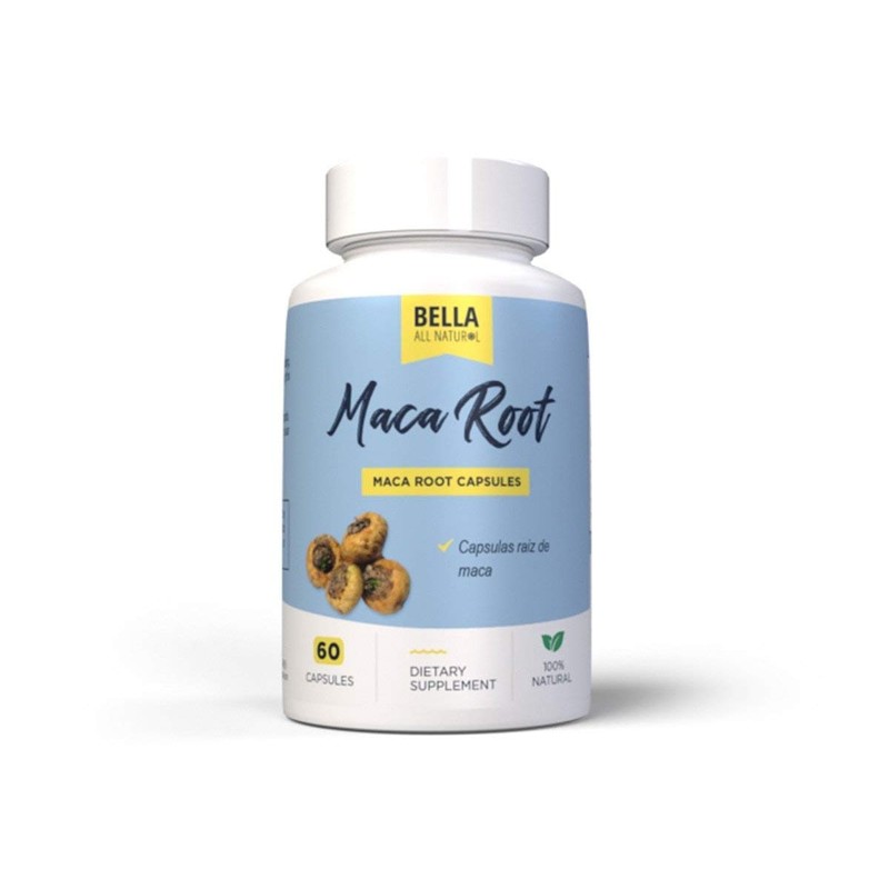 Bella All Natural Maca Root - 60 Capsules