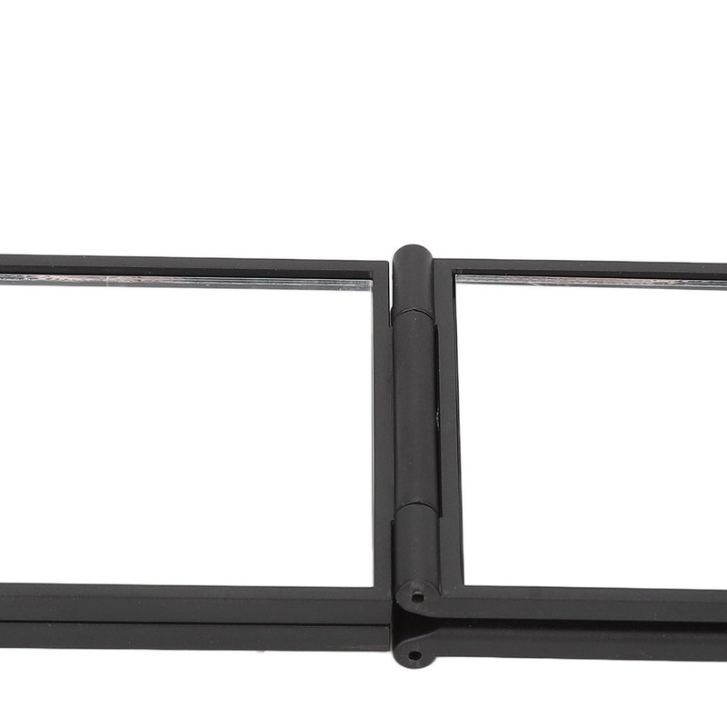 Portable Folding Mirror, 360 Degree Plastic Frame 4 Way Mirror