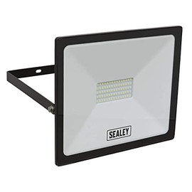 Sealey 50W SMD LED Extra Slim Floodlight with Wall Bracket - LED113