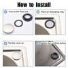 2 Pack Kitchen Faucet Hole Covers, Stainless Steel Sink Hole