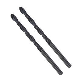 CoCud ツイス トドリルビット 4mm 切削直径 0.16" シャンク 高速度鋼黒オキサイドコーティングジョバービットセット 金属 木材 プラスチック用 2個入り