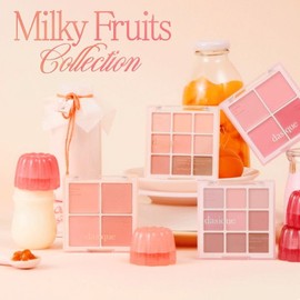 DASIQUE Shadow Palette Special Set 2items [Milky Fruits Collection], Color:33 Milky Berry