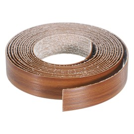 sourcing map Edge Banding, 3/4 Inch x 9.84ft Pre-Glued Wood Veneer Edging Iron-on Flexible Edge Banding for Cabinet Repair Furniture Restoration, Birch