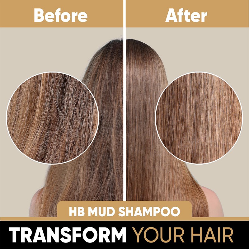 HB Dead Sea Minerals Shampoo Mud 400 ml