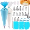 Piping Bags and Tips Sets Set De 20 Bolsas Y