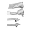 4 Pcs Set Hot Air Gun Nozzle 2Pcs Flat Wide