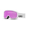 Giro 7144868 Cruise White WORDMARK Amber Pink Goggles, Asian Fit