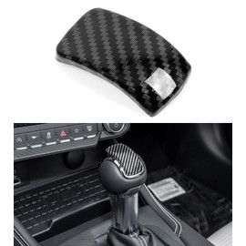 ushilife Center Gear Shift Knob Cover Trim Compatible with 2024 2025 Ford Mustang, Center Console Gear Shift Head Protection Cover Interior Accessories (Automatic Verison Only)