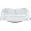 Mino Ware Square Lunch Plate Clover 131470