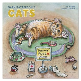 2023 Gary Patterson’s Cats Monthly Wall Calendar, 16 Months, 12" x 12" (DDD5502823)