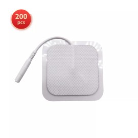 Unbranded 200 pcs TENS Electrode Pads EMS Replacement Unit 7000 3000 2x2 Muscle Stimulato