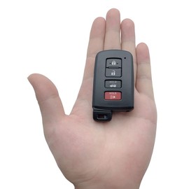 Replacement Key Fob Shell Case for Toyota Avalon Camry Corolla Highlander RAV4 Keyless Entry Remote Car Key Fob Cover Casing with Uncut Blade Blank (‎for Toyota-B)