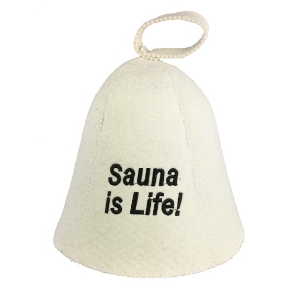 GMMH® Sauna Hat Sauna Cap Felt Cap 100% Cotton Sauna (SS20-05)