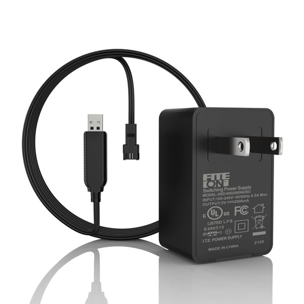 FITE ON SM-2P USB Power Cord & Wall Charger Compatible