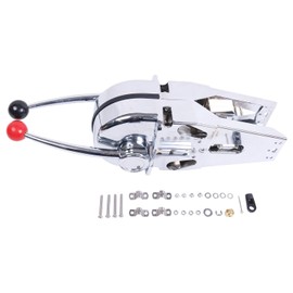 dowfane Zinc Alloy Throttle Control Boat Dual Lever Top Mount 2204105ZF Compatible with Marine Engine