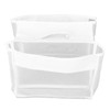 Baby Mesh Bath Toy Storage, Saddle Shape 2 Compartments Baby