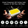 Airand 5000K LED Ceiling Light Flush Mount 24W 12.6in Square
