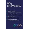 Lyca Mobile AU Unlimited Plan 20 Prepaid SIM $20 for